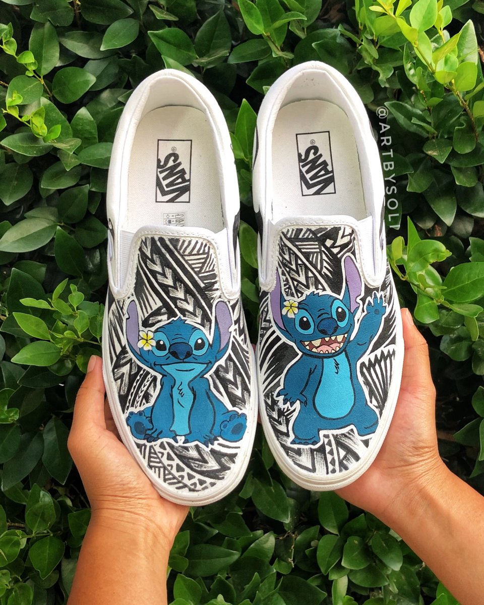 Stitch shoes vans sale